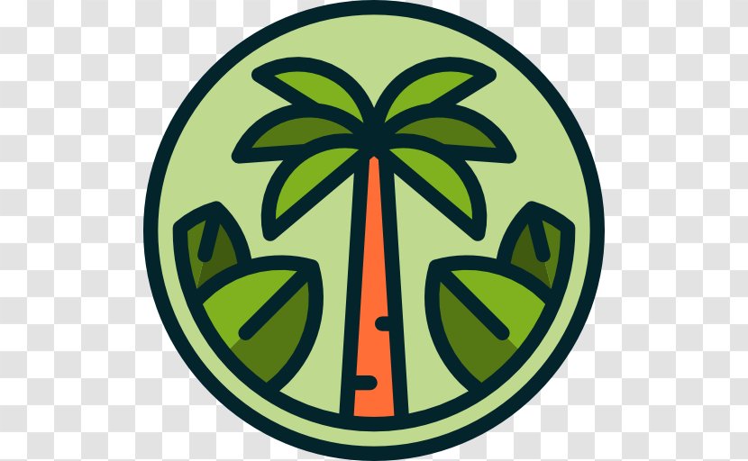 Green California Peace Symbols Clip Art - Logo - Beach Landscape Transparent PNG