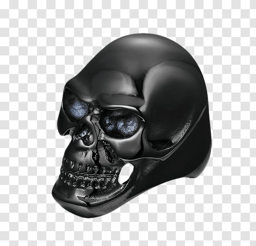 Titanium Ring Skull Stainless Steel - Jewellery - Earrings Boys Transparent PNG