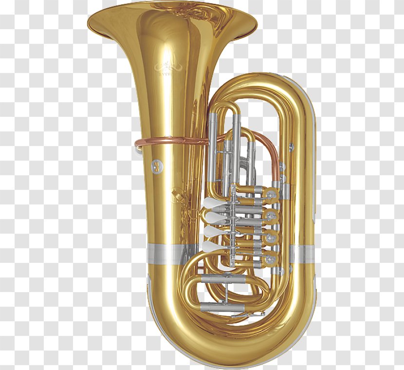 Tuba Musical Instruments Brass Wind Instrument - Silhouette - Sousaphone Transparent PNG