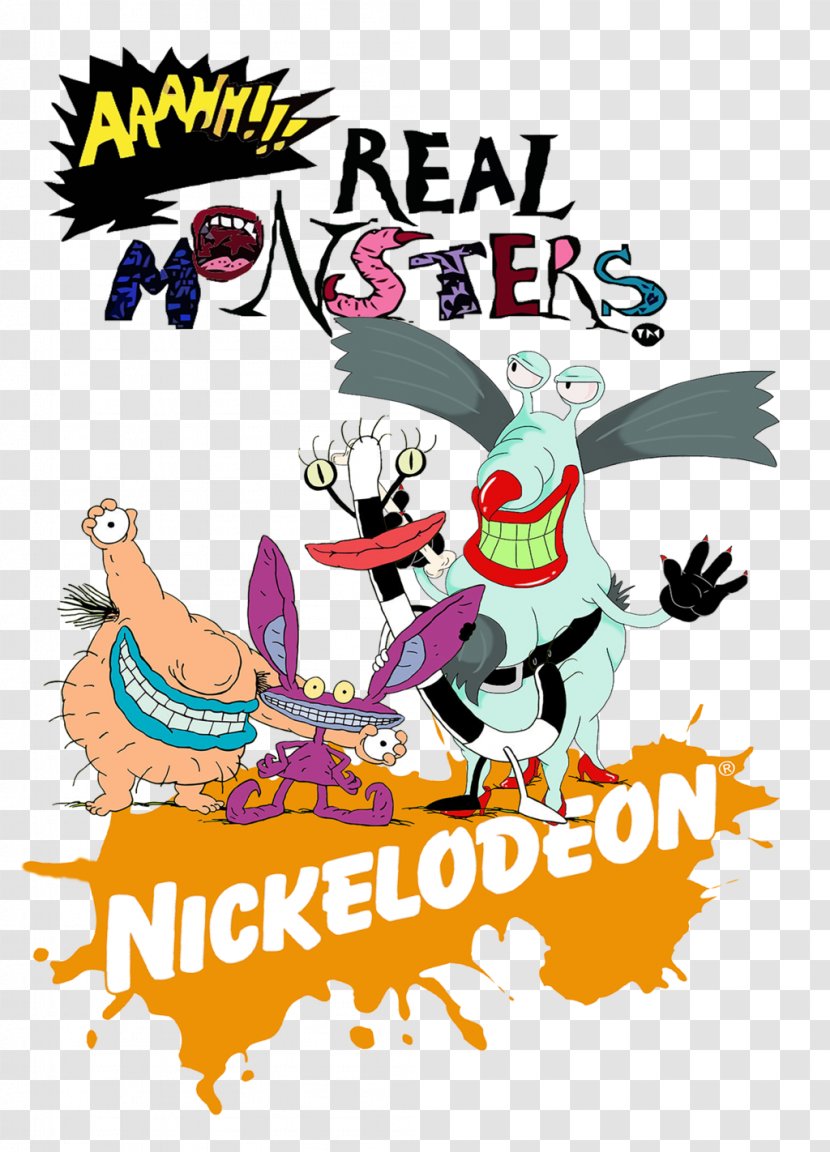 Cartoon Fan Art Graphic Design Nickelodeon - Artwork - REAL Monster Transparent PNG