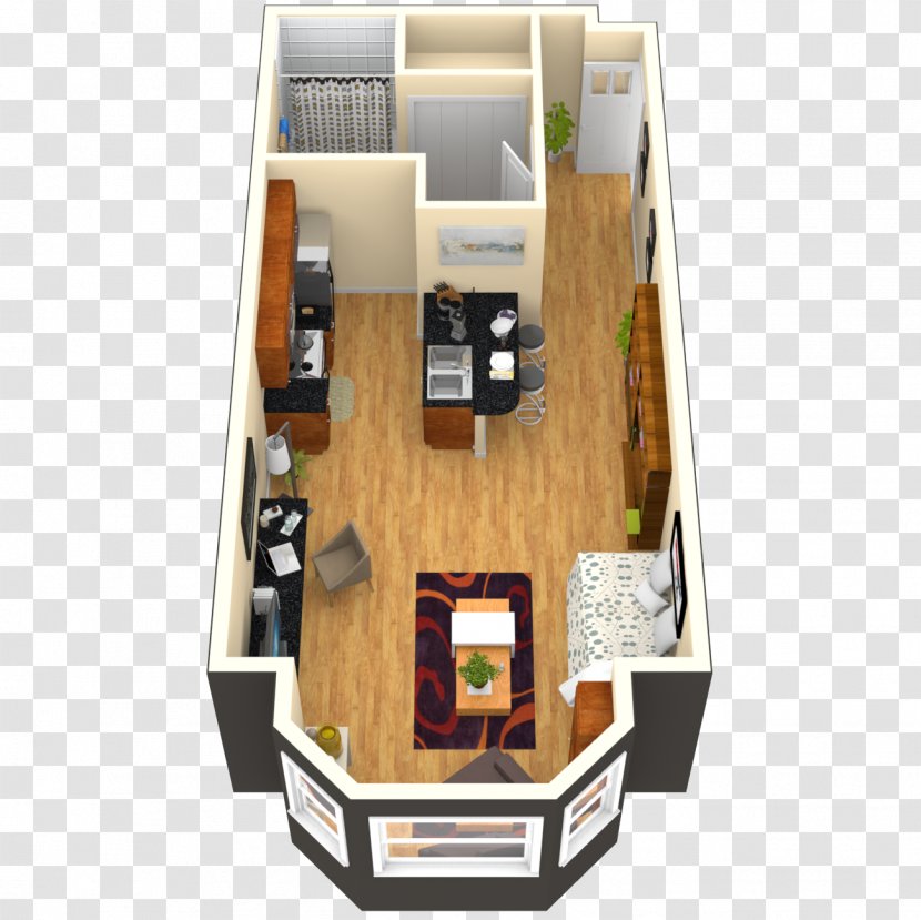 Tower 737 Condominium Rentals Studio Apartment House Renting - Three Rooms And Two Transparent PNG