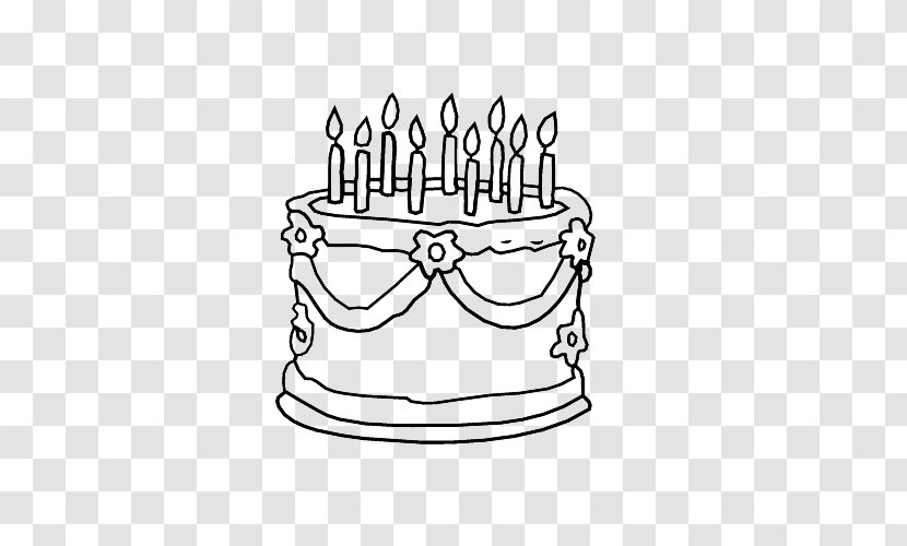 Birthday Cake Cupcake Drawing Transparent PNG