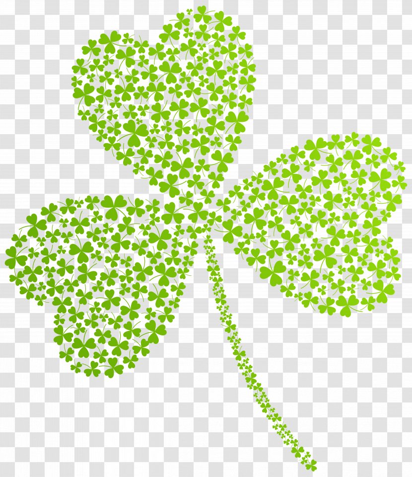 Saint Patricks Day Shamrock March 17 Clip Art - Area - Cliparts Transparent PNG