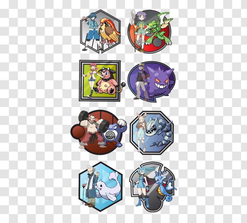 Pokémon X And Y Red Blue Illustration Dennō Senshi Porygon - Generazione - Pokemon Heartgold Badges Transparent PNG