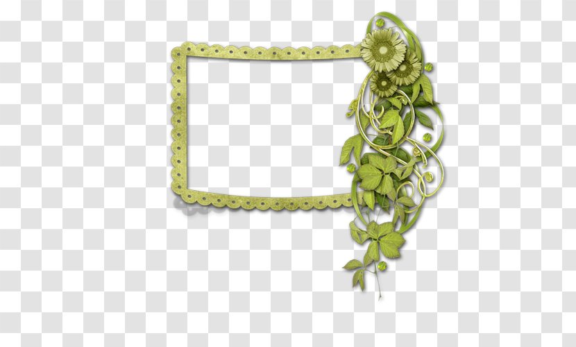 Green Picture Frame Computer Software - Web Template - Digital Photo Transparent PNG