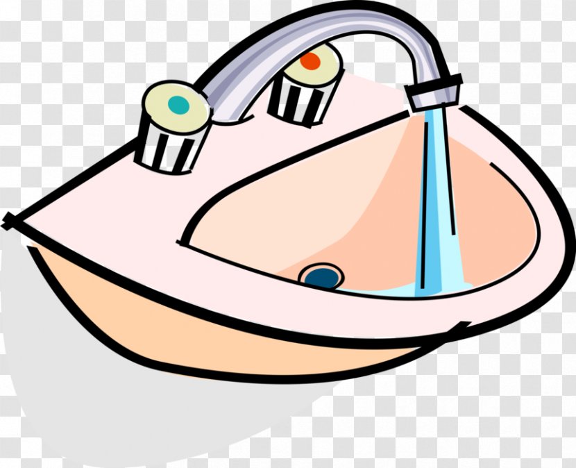 Clip Art Sink Bathroom Faucet Handles & Controls Baths - Boating Transparent PNG