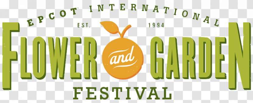 Epcot International Flower & Garden Festival Logo - Tourism Transparent PNG