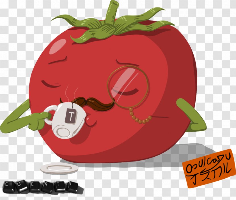 Tomato Self-reference Character Fan Art - Fruit Transparent PNG