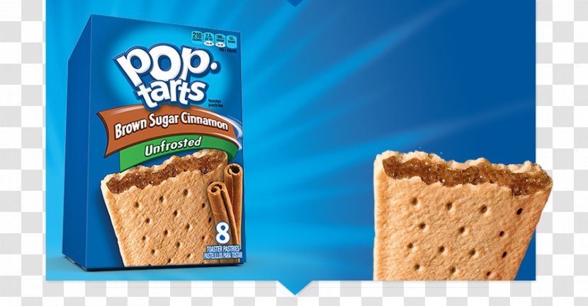 Kellogg's Pop-Tarts Frosted Brown Sugar Cinnamon Toaster Pastries Pastry Chocolate Fudge Frosting & Icing Transparent PNG