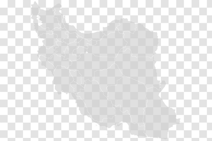 Outline Of Iran Blank Map Wikipedia Transparent PNG