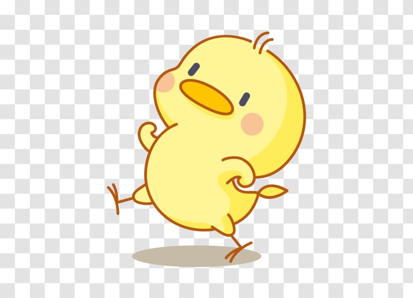 Yellow-hair Chicken If(we) - Coreldraw - Cute Little Yellow Transparent PNG