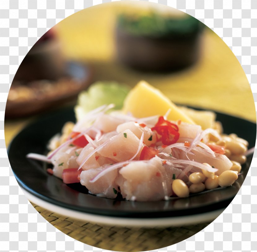 Seafood Ceviche Peruvian Cuisine - Animal Source Foods - Taste Transparent PNG