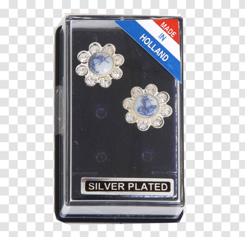 Cobalt Blue - Hardware - Silver Plate Transparent PNG