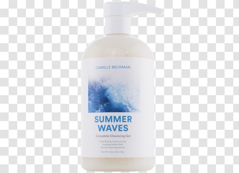 Lotion Camille Beckman Glycerine Hand Therapy Cream Summer Waves Liquid - Body Wash - Cucumber Detox Transparent PNG