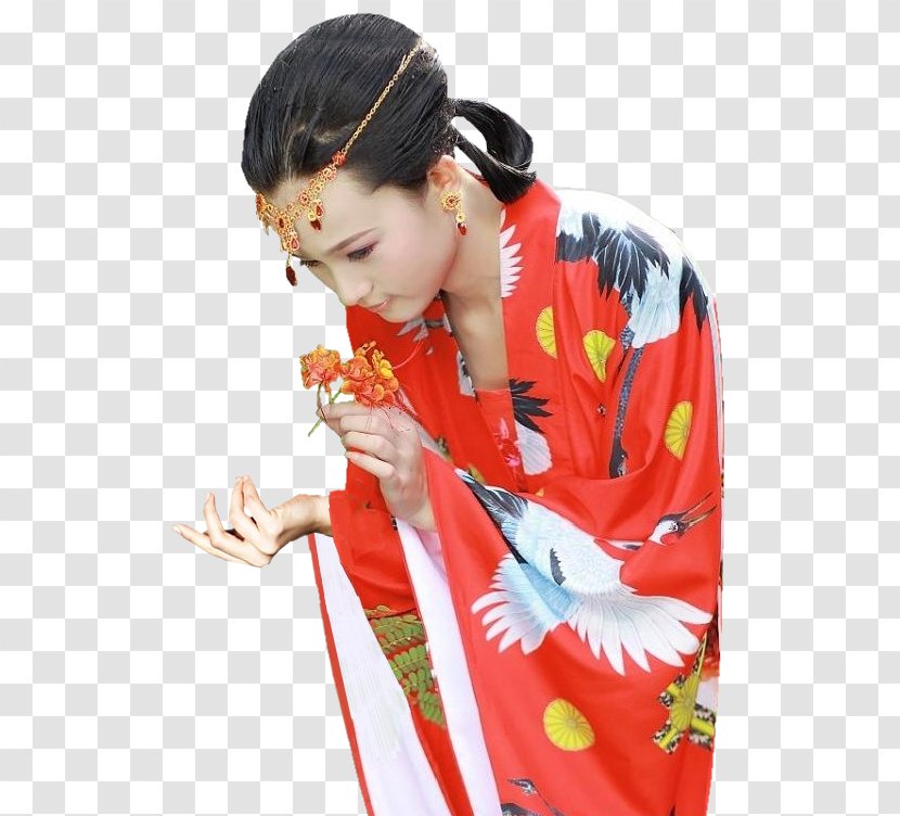 Geisha Woman Kimono Japan - Silhouette Transparent PNG
