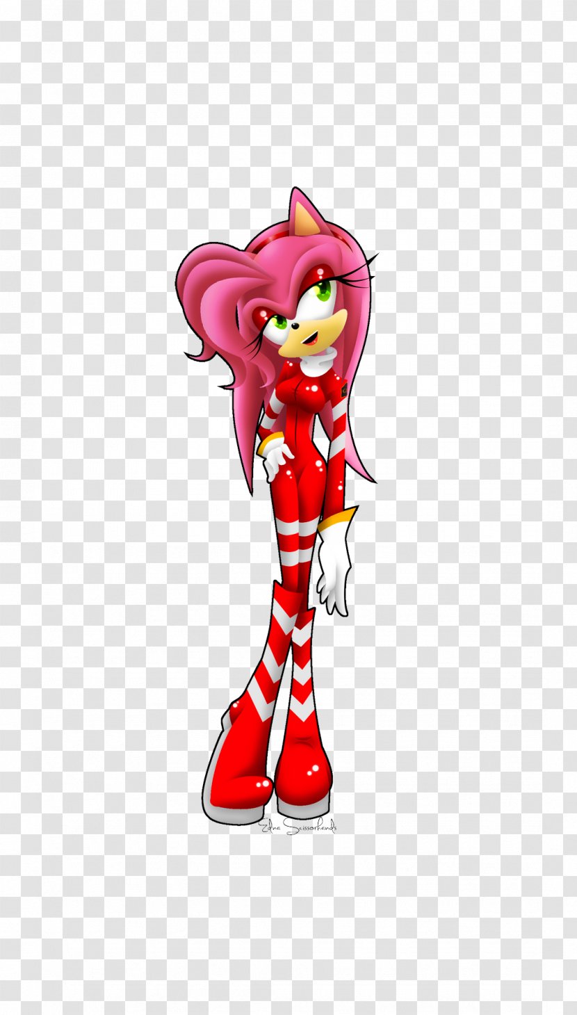 Amy Rose Bing Vertebrate Cartoon - Flower - Heart Transparent PNG