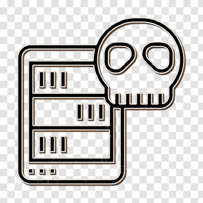 Cybercrime Icon Data Management Icon Hacker Icon Transparent PNG