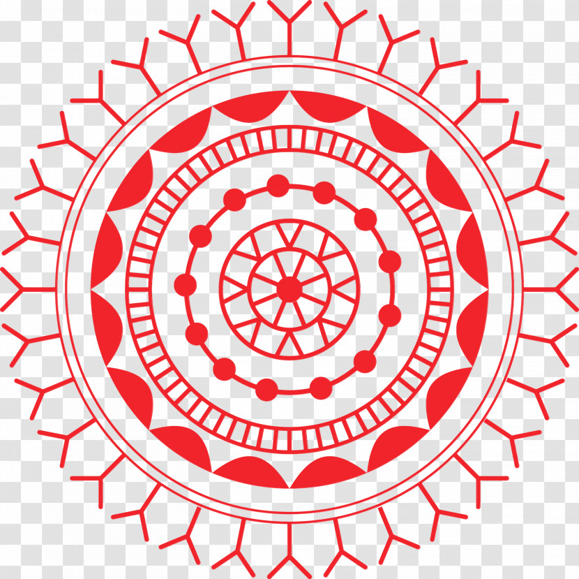 Circle Pattern Textile Visual Arts Symbol Transparent PNG