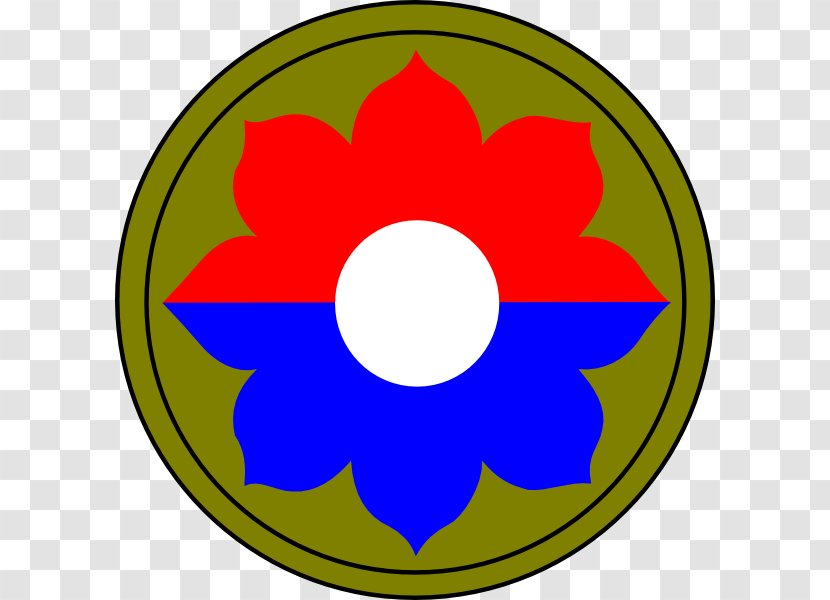 9th Infantry Division Regiment 60th - 2nd - Flower Insignia Transparent PNG