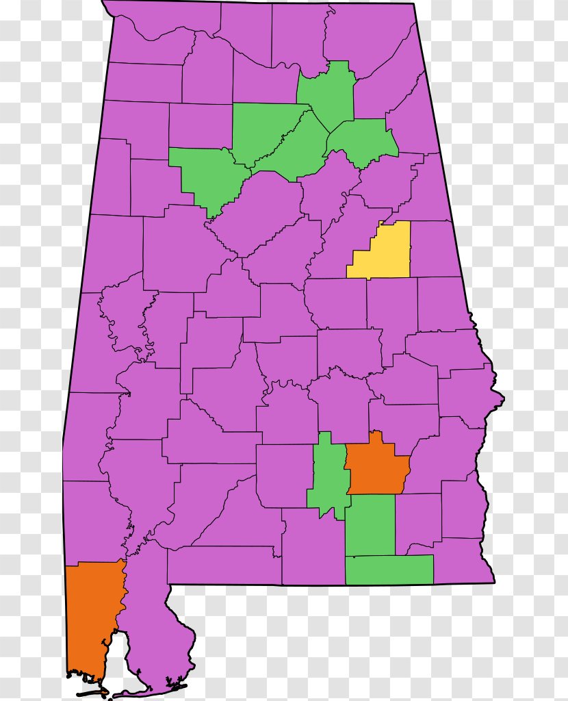 Alabama Map Pink M Line Tuberculosis Transparent PNG