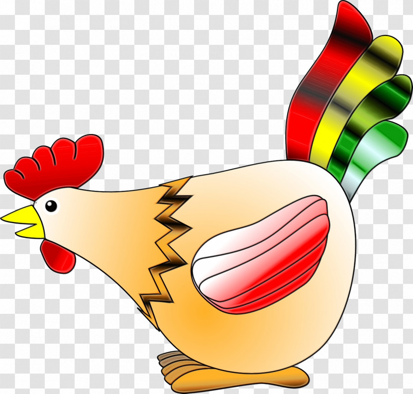 Rooster Chicken Bird Beak Transparent PNG