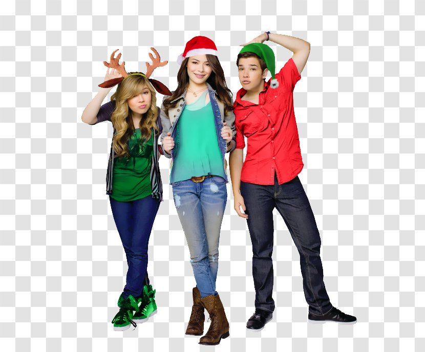 Sam Puckett Carly Shay YouTube Art - Cartoon - Youtube Transparent PNG