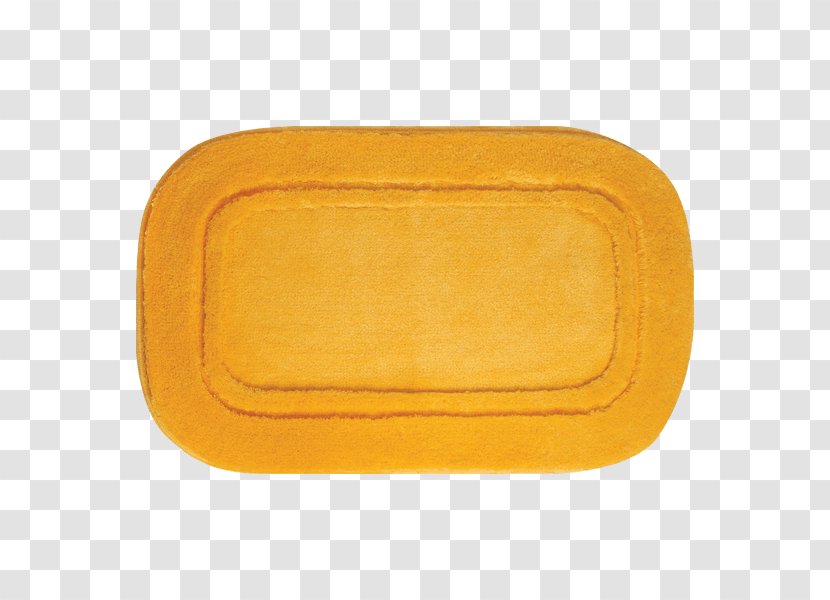 Product Design Rectangle - Orange - Yellow Bathroom Carpets Transparent PNG