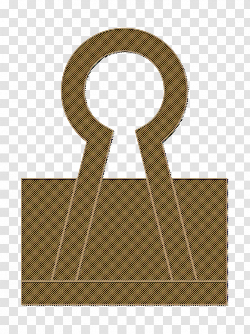 Business And Office Icon Paperclip Icon Transparent PNG