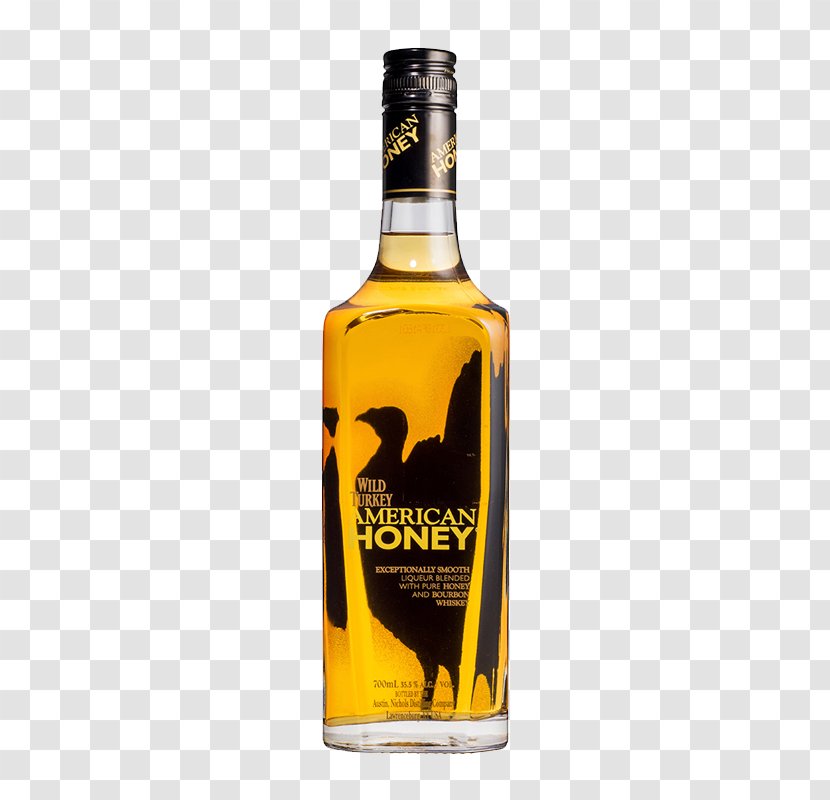 Wild Turkey Bourbon Whiskey American Distilled Beverage - Liqueur - Beer Transparent PNG