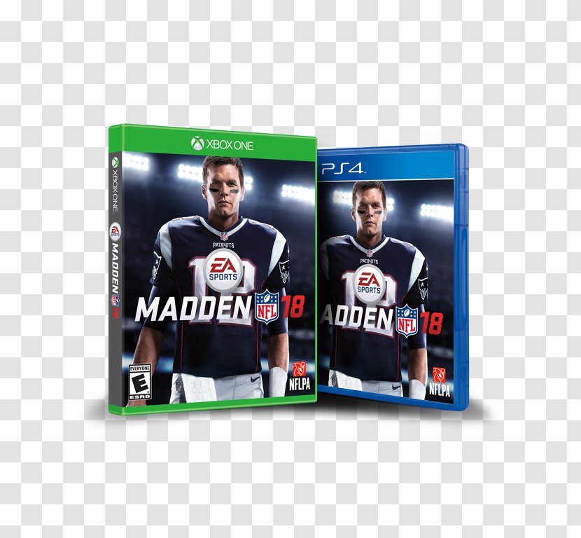 Madden NFL 18 17 PlayStation 4 16 Xbox One - Playstation Transparent PNG