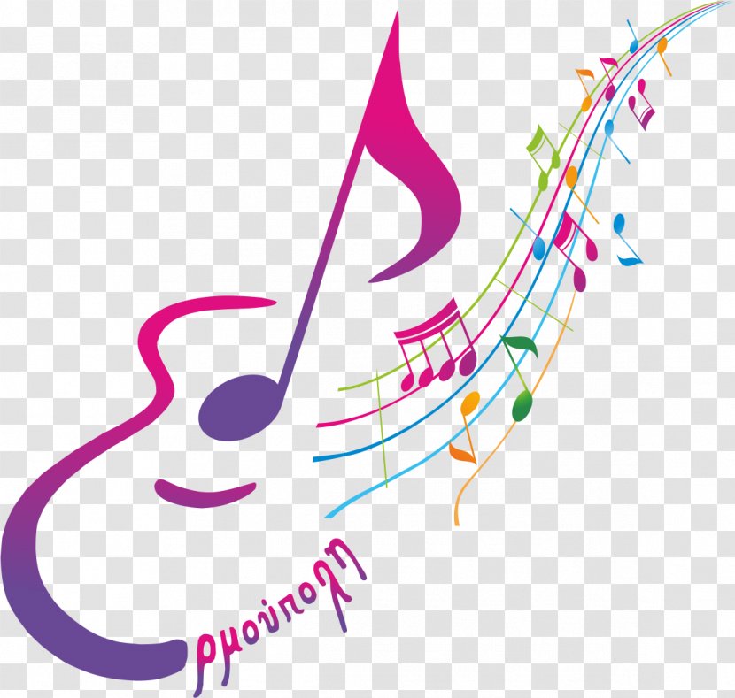 Musical Note Key - Watercolor - Notes Transparent PNG