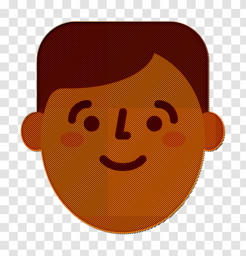 Man Icon Emoji Icon Happy People Icon Transparent PNG