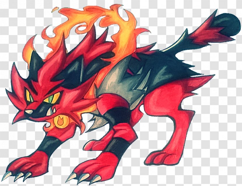 Incineroar Pokémon Sun And Moon Blaziken - Red Transparent PNG