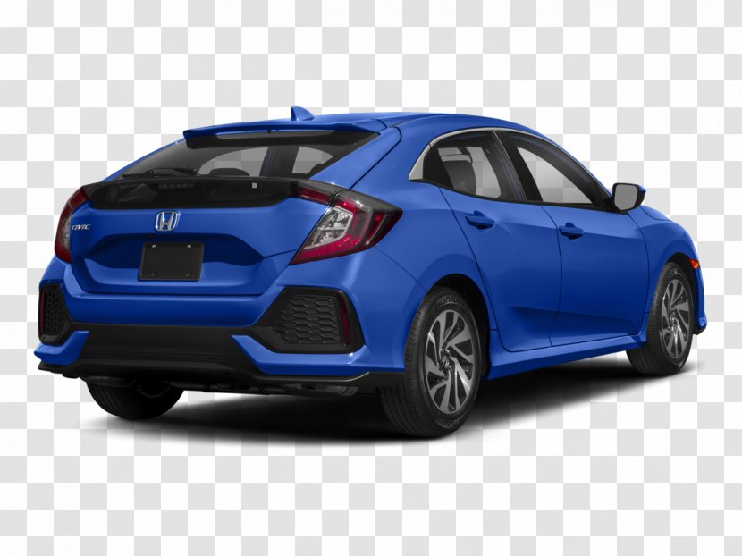 2018 Honda Civic LX CVT Hatchback Manual Car - Automotive Exterior Transparent PNG