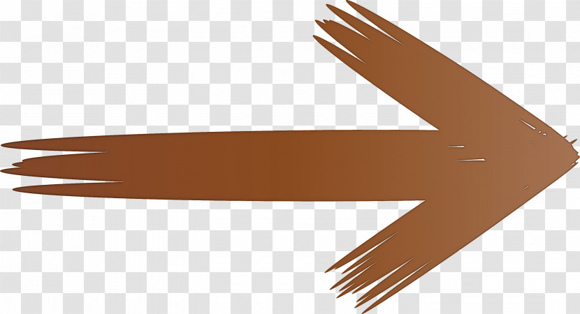 Brush Arrow Transparent PNG