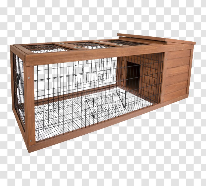 Guinea Pig Domestic Rabbit Tan Cage Hutch - Run Transparent PNG