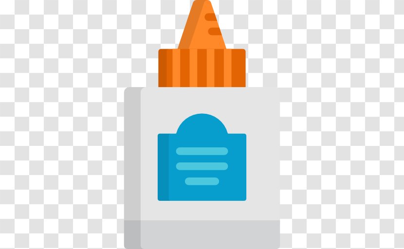 Product Design Brand Bottle Font - Electric Blue - Glue Icon Transparent PNG