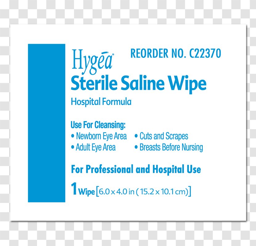 Saline Private Label Sterility Wet Wipe - Contract Packager - Sterile Eo Transparent PNG
