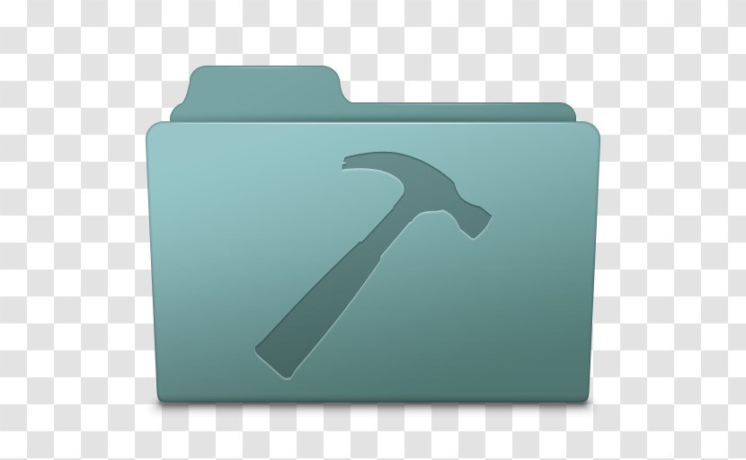 Aqua Rectangle Font - Microsoft - Developer Folder Willow Transparent PNG