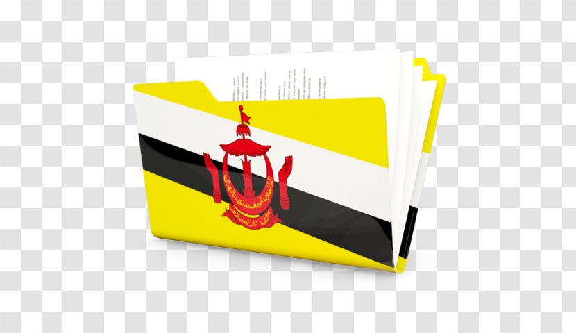 Flag Of Brunei Brand Logo - Yellow Transparent PNG