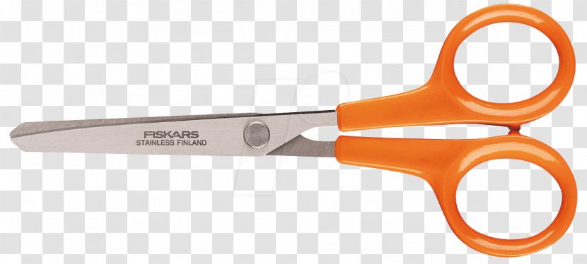 Fiskars Oyj Knife Scissors Amazon.com Handle - Retail Transparent PNG