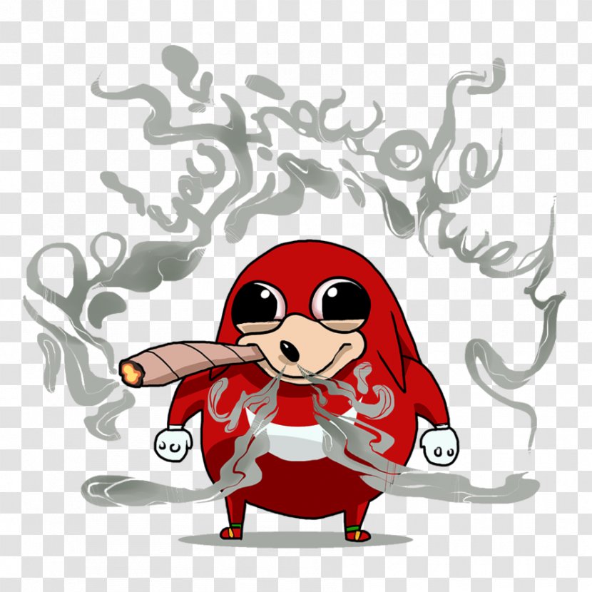 YouTube Art VRChat Knuckles The Echidna All Might - Flower - Do You Know Transparent PNG