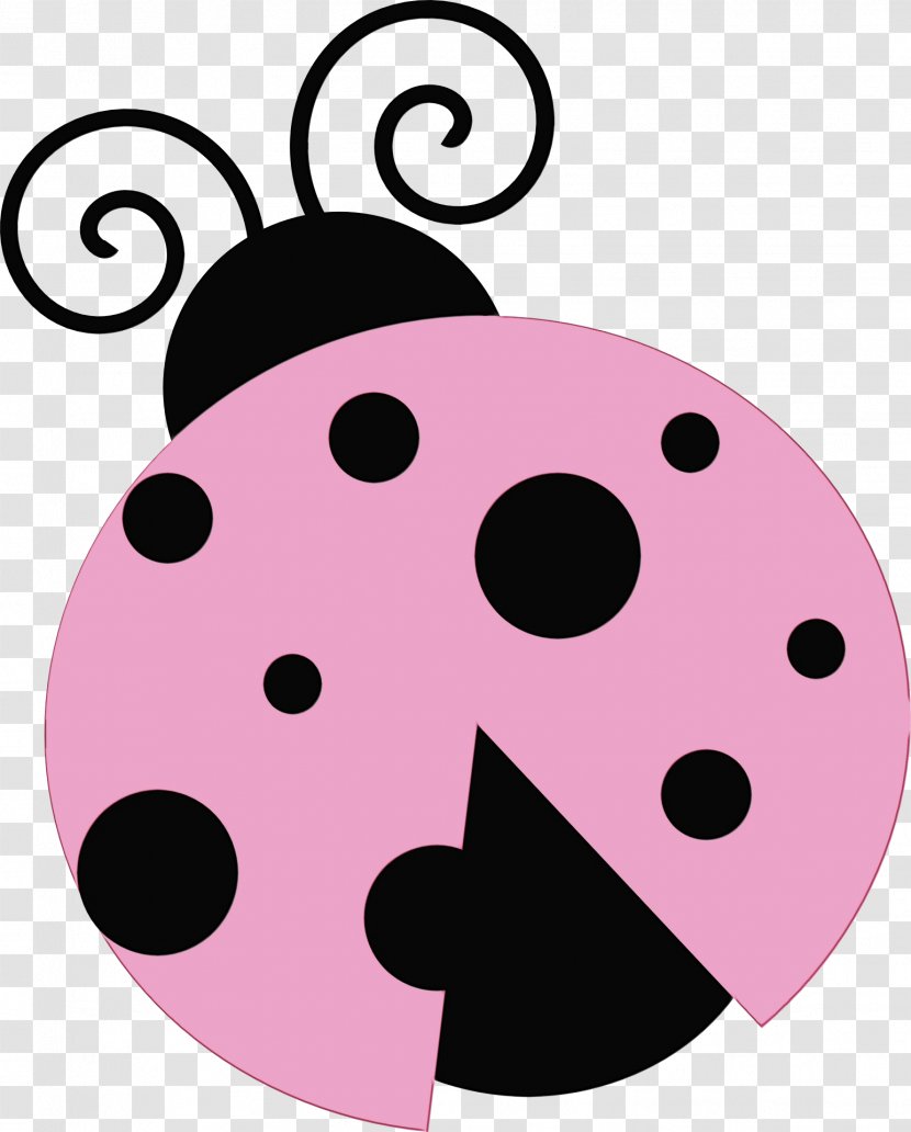 Polka Dot - Wet Ink - Smile Magenta Transparent PNG