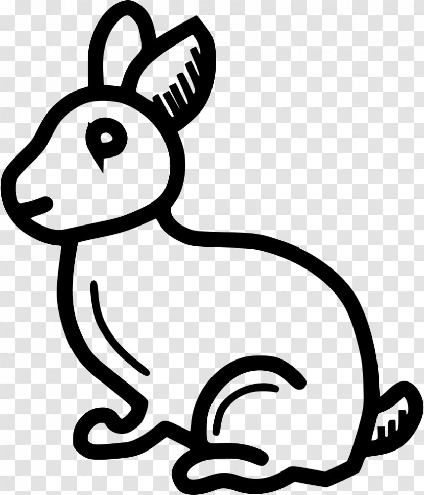 Clip Art Dog Hare European Rabbit - Symbol - Avoacutes Poster Transparent PNG