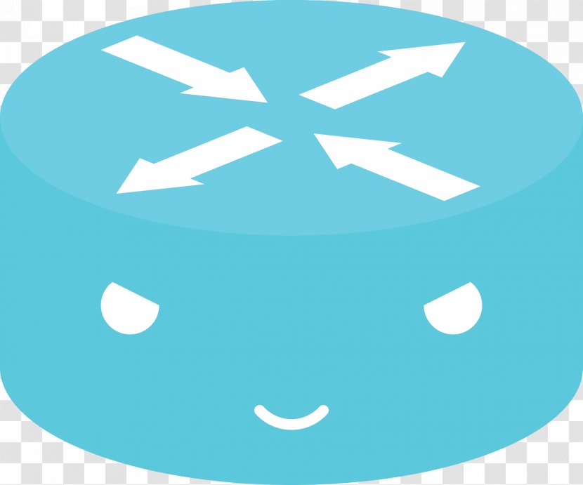 Router Emoticon Smiley Clip Art - Headgear - Confident Transparent PNG