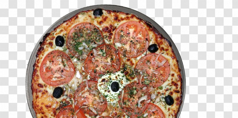 Sicilian Pizza Cuisine Pepperoni Recipe - Dish Transparent PNG