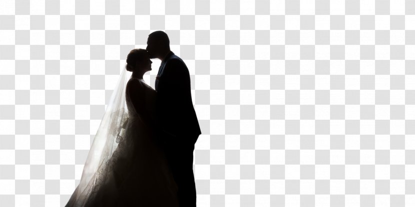 Wedding Clip Art - Black And White - Couple Transparent Background Transparent PNG