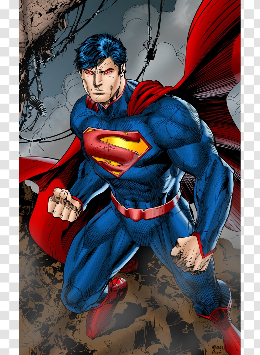 Jim Lee Superman Man Of Steel The New 52 Justice League Transparent PNG