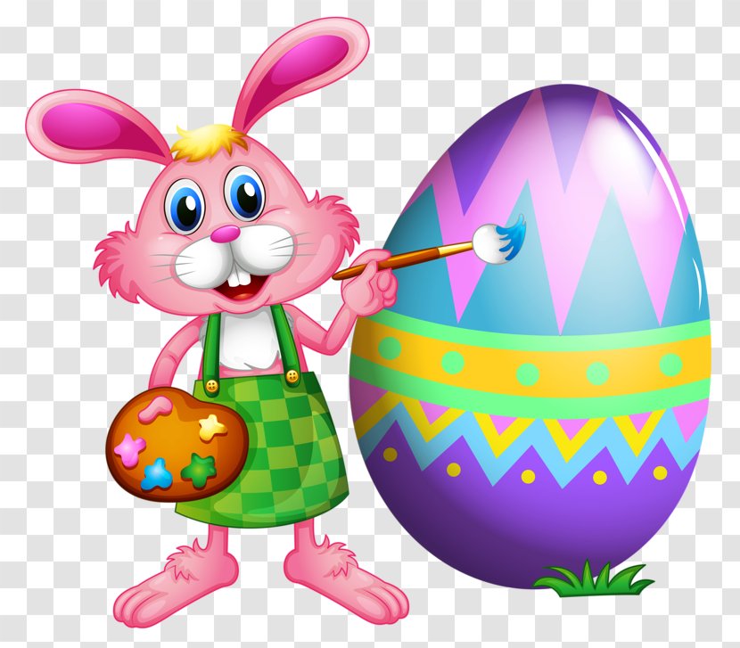 Easter Bunny Clip Art - Basket - Holiday Eggs Transparent PNG