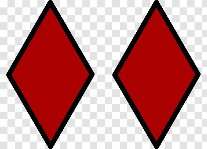 Triangle Point Font - Red Transparent PNG